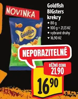 Albert Goldfish BIGsters krekry nabídka
