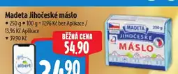 Albert Madeta jihočeské máslo nabídka