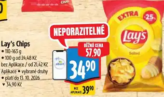 Albert Lay's Chips nabídka