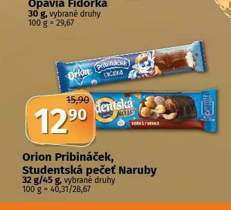 Coop Orion studentská pečeť naruby nabídka