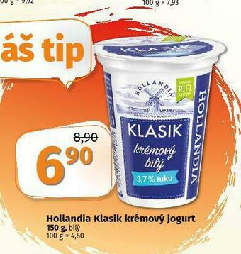 Coop Hollandia klasik krémový jogurt nabídka