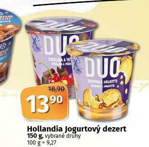 Coop Hollandia jogurtový dezert nabídka
