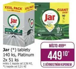 Teta Jar tablety 140 ks, Platinum 2x 51 ks nabídka