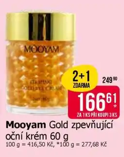 Teta Mooyam Gold zpevňující oční krém 60 g nabídka