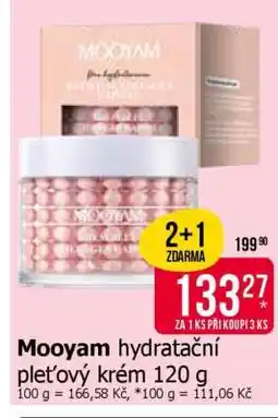 Teta Mooyam hydratační pleťový krém 120 g nabídka