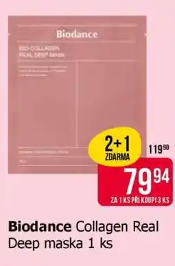 Teta Biodance Collagen Real Deep maska 1 ks nabídka
