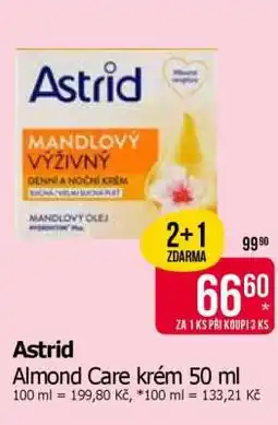 Teta Astrid Almond Care krém 50 ml nabídka