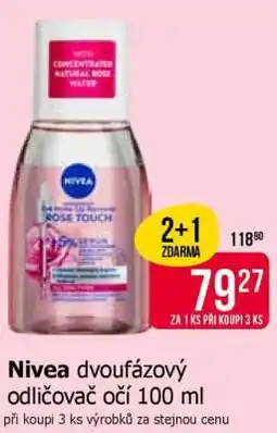 Teta Nivea dvoufázový odličovač očí 100 ml nabídka