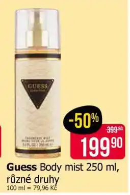 Teta Guess Body Mist 250 ml nabídka
