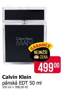 Teta Calvin Klein pánská EDT 50 ml nabídka