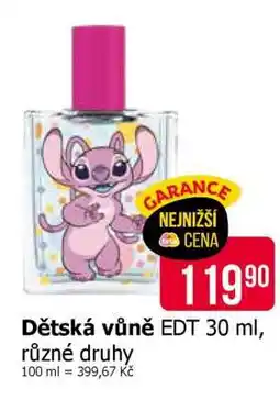Teta Dětská vůně nabídka