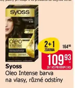 Teta Syoss Oleo Intense barva na vlasy, různé odstíny nabídka