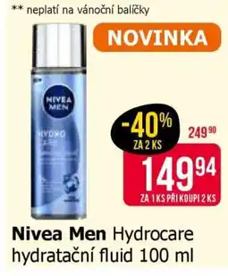 Teta Nivea Men Hydrocare hydratační fluid 100 ml nabídka