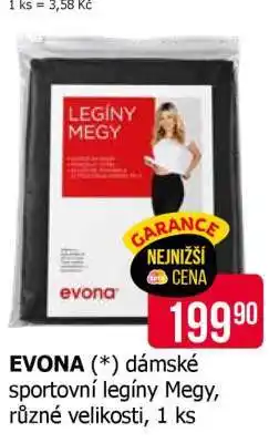 Teta EVONA dámské sportovní legíny Megy nabídka