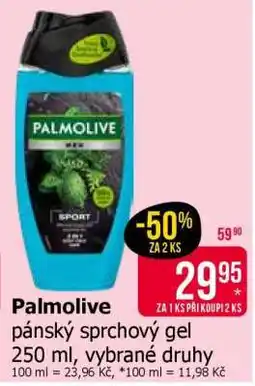 Teta Palmolive pánský sprchový gel nabídka