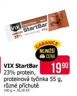 Teta VIX StartBar nabídka