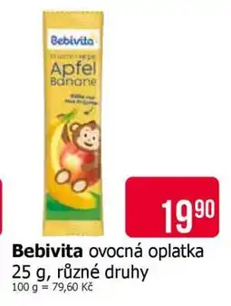 Teta Bebivita ovocná oplatka nabídka