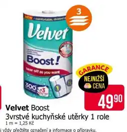 Teta Velvet Boost nabídka