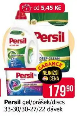 Teta Persil gel/prášek/discs nabídka