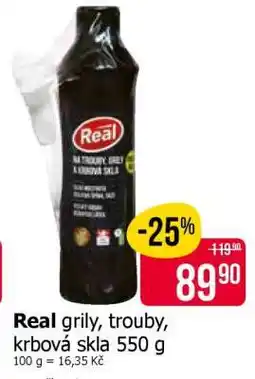 Teta Real grily, trouby, krbová skla 550 g nabídka