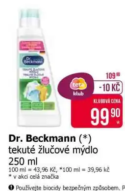Teta Dr. Beckmann (*) tekuté žlučové mýdlo 250 ml nabídka
