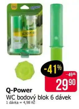 Teta Q-Power WC bodový blok 6 dávek nabídka