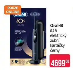 Teta Oral-B iO 9 elektrický zubní kartáčky černý nabídka