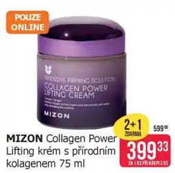 Teta MIZON Collagen Power Lifting krém s přírodním kolagenem 75 ml nabídka