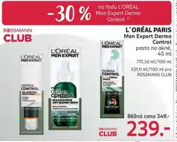 Rossmann L'ORÉAL PARIS Men Expert Derma Control nabídka