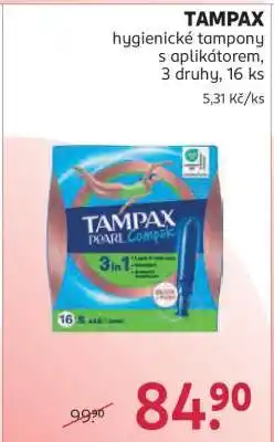 Rossmann Tampax nabídka