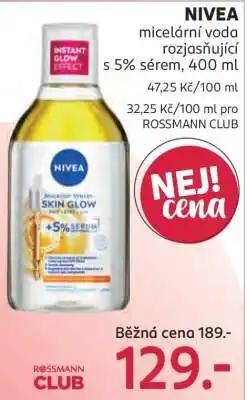Rossmann Nivea nabídka