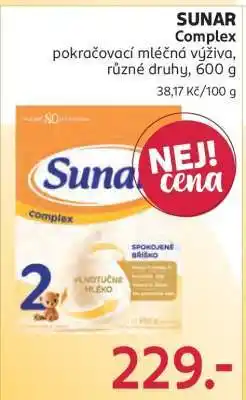 Rossmann Sunar complex nabídka