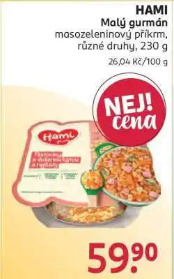 Rossmann HAMI Malý gurmán nabídka