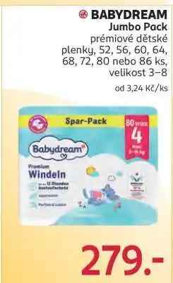 Rossmann BABYDREAM Jumbo Pack nabídka