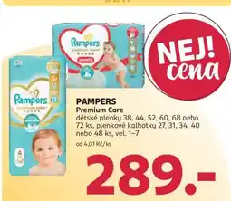 Rossmann Pampers Premium Care nabídka