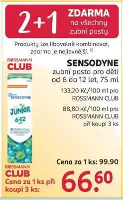 Rossmann Sensodyne nabídka