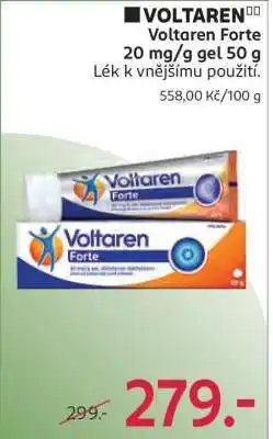 Rossmann VOLTAREN FORTE 20 MG/G GEL 50 G nabídka