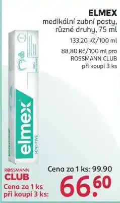 Rossmann Elmex nabídka