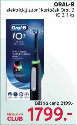 Rossmann Oral-B nabídka