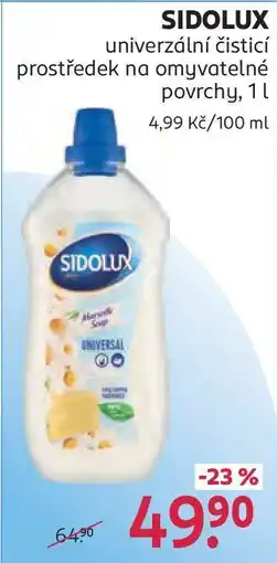 Rossmann Sidolux nabídka