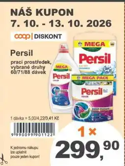 COOP DISKONT PERSIL nabídka
