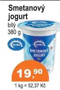 COOP DISKONT Smetanový jogurt nabídka