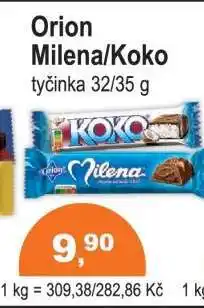 COOP DISKONT ORION MILENA, KOKO nabídka