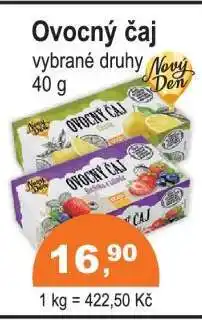 COOP DISKONT Ovocný čaj nabídka