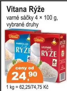 COOP DISKONT Vitana rýže nabídka