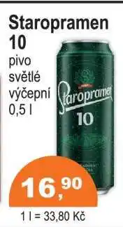 COOP DISKONT Staropramen 10 nabídka
