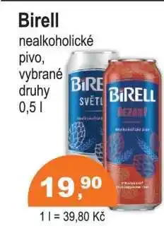 COOP DISKONT Birell nabídka