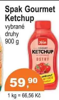 COOP DISKONT Spak Gourmet Ketchup nabídka
