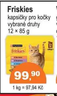 COOP DISKONT Friskies nabídka