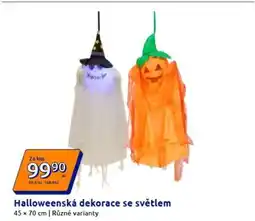 Action Halloweenská dekorace se světlem nabídka